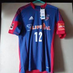 新品adidas2012ＦＣ東京オーセンティックユニフォームＮｏ．１２サポーター 新品adidas2012FC東京オーセンティックユニフォームNo．12