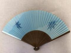 【新品／未使用】扇子　紅葉　楓　京扇子　紙扇子　お扇子　寿恵廣　扇　もみじのサムネイル