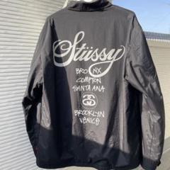 激レアSTUSSY ナイロンジャケット　コーチジャケット　M 激レアSTUSSY ナイロンジャケット コーチジャケット M メンズ