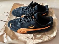 Puma スピード 28cm ブラック、オレンジ