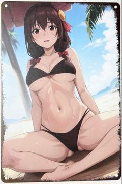 このすば ゆんゆん メタルポスター 30×20cm