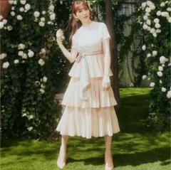2025年最新】garden party ruffled midi dressの人気アイテム
