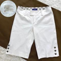 バーバリーブルーレーベル ノバチェック ハーフパンツ