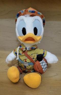 ディズニーシー ドナルドぬいぐるみバッジ トレイル ソングオブ