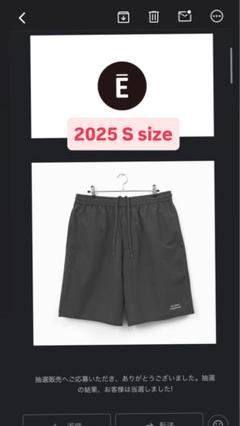 The Ennoy Professional チャコール　ショートパンツ2025のサムネイル