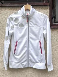 le coq sportif ドット柄 トラックジャケット 白 M相当