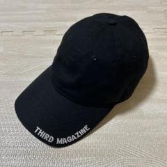 新品　サードマガジン[別注VERコラボ]NEW ERA キャップ　ブラック 新品 サードマガジン[別注VERコラボ]NEW ERA キャップ ブラック