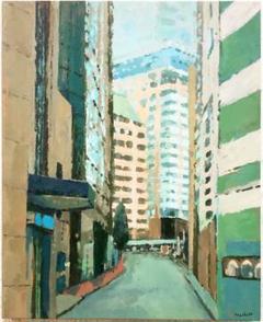 絵画 574 油絵/風景/街角/シドニー/オフィス街/F20号 絵画 574 油絵/風景/街角/シドニー/オフィス街/F20号 - メルカリ