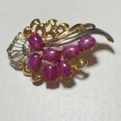■希少　ニナリッチ　ルビー色が美しいブローチ　■美品 □希少 ニナリッチ ルビー色が美しいブローチ □美品 - メルカリ