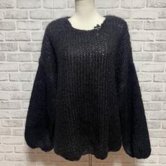 mici ミチ モヘア混 ニット ROSEBUD オーバーサイズ mici（ミチ）の「(mici)モヘアニット（ニット/セーター）」 - WEAR