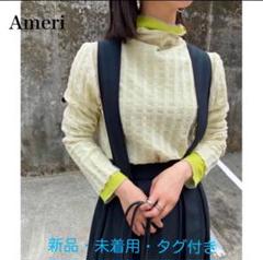 Ameri PLAID SHEER TURTLE KNITのサムネイル