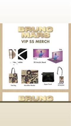 ブルーノマーズ★10/30VIP SS非売品グッズ ブルーノマーズ☆10/30VIP SS非売品グッズ BRUNO MARS VIP