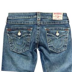 トゥルーレリジョン joey フレアデニムパンツ ブーツカット 27