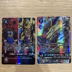 八神太一　グレイモンデッキセット　スリーブ付き 八神太一 グレイモンデッキセット スリーブ付き