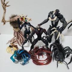 【コンプリート】フィギュア　シンビオート　ヴェノム　カーネイジ　スパイダーマン