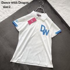 タグ付き未使用✨Dance with Dragon ゴルフウェア ポロシャツ 2