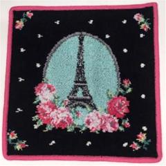 【2枚セット】FEILER エッフェル塔　刺繍 ハンカチ ネイビー　ゴールド 楽天市場】フェイラー ハンカチエッフェル塔の通販