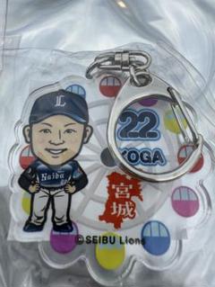 古賀悠斗 埼玉西武ライオンズ モバガチャ アクスタ カラビナ 缶バッジ 埼玉西武ライオンズ ヴィクトリーガチャ 缶バッジ 古賀悠斗
