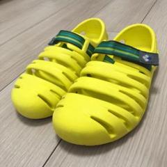 モンベル mont-bell キッズ キャニオンサンダル 黄色 20