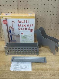 マグネットスタンド　犬型　強力磁石　取付け簡単　傘スタンド　耐荷重4kg