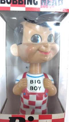 【珍品】BIGBOY 眉毛エラー FUNKO製 ボビングヘッド人形 新品 Funko フィギュア ビッグボーイ かわいい 首ふり人形 ファンコ