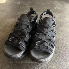PUMA シリア ウェッジ サンダル25cm ブラック
