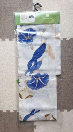 ☆専用☆美品 洗える着物 綿絽“友とする朝顔と椿のコラボ！”浴衣