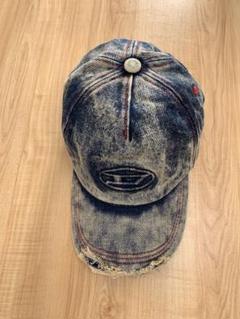 魚*活様 DIESEL デニムキャップ ダメージ加工 ヴィンテージ風 魚*活様 DIESEL デニムキャップ ダメージ加工 ヴィンテージ風