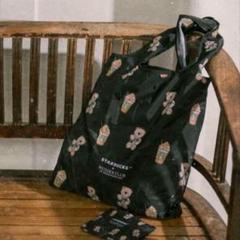 ととろ！starbucks【スターバックス】エコバッグ くま 3個 セール ベアリスタ くま 熊 エコバッグ バック 鞄 トートバッグ