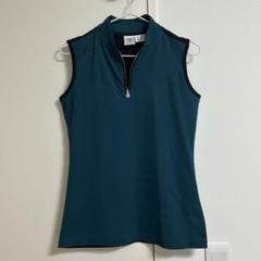 DESCENTE GOLF ノースリーブシャツ ショートパンツ セットアップ