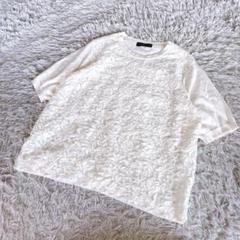 DAMA ダーマコレクション カシミヤシルク混 レース刺繍サマー