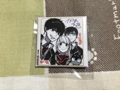 当選品 青の祓魔師 サイン色紙 缶バッジ ジャンプSQ.／RISE連載陣
