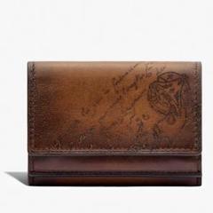ヴェルルッティ三つ折り財布 BERLUTI ベルルッティ 3つ折り財布 小銭入れ付き/コンパクト