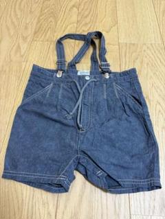 サスペンダー付きショートパンツ ダークグレー
