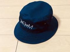 TANGRAM ネイビー バケットハット L/XL