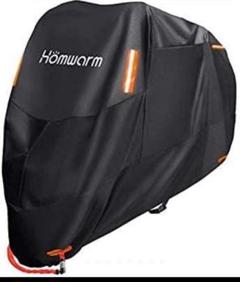【高品質‼️新品未使用】バイクカバー 厚手 防水 紫外線防止盗難防止 ブラック