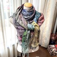 ✨希少✨美品✨Faliero Sarti ファリエロサルティ スカーフ カシミヤのサムネイル