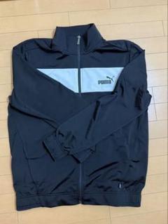 PUMA ジャージ ジャケット XL 黒/グレー　メンズ