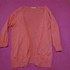 Comfort basic ピンク カーディガン L