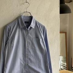 OLD Margaret Howell レギュラーカラーシャツ MHL. ブルー