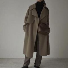 Lavish gate ラヴィッシュゲート ウールガウンコート ベルト付き Lavish gate ラヴィッシュゲート ウールガウンコート ベルト付き