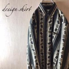 SABLINA VALENTINO 柄シャツ デザインシャツ