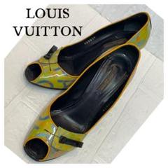 【匿名配送】LOUIS VUITTON オープントゥ　パンプス❤︎ 匿名配送】LOUIS VUITTON オープントゥ パンプス❤︎ - メルカリ