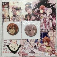 【12月スーパーSALE 15%OFF】 アイナナ 種村有菜 缶バッジ 雨 七瀬陸・九条天 セット【未使用 ピンズ・ピンバッジ・缶バッジ