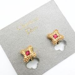 2711-1 希少✨Germany製✨Dior　イヤリング　CD ロゴ　希少