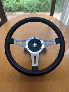 フォード マスタング ステアリング 革巻き アメ車旧車マッスルカー
