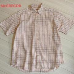 McGREGOR 半袖チェックシャツ Lサイズ