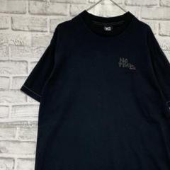 USA製90sヴィンテージTシャツ！シングルステッチ　ブラック半袖古着L722