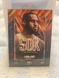 【限定品】LeBron James 50Kキャリアポイントカード