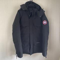 カナダグース ブラックダウンジャケット XL CANADA GOOSE (カナダグース) 撥水 リフレクターストラップ